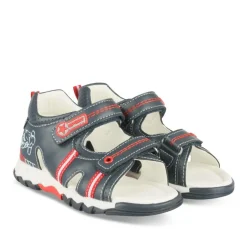 Sandales Sport MARINE Garçon Motif Multicolore Scratch