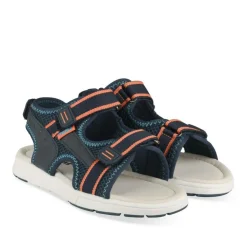 Sandales Sport MARINE Garçon Motif Multicolore Scratch