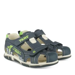 Sandales Sport MARINE Garçon Motif Multicolore Scratch