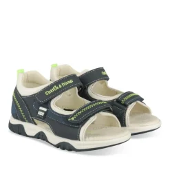 Sandales Sport MARINE Garçon Motif Multicolore Scratch