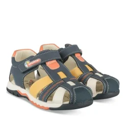 Sandales Sport MARINE Garçon Motif Multicolore Scratch