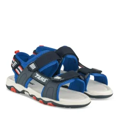 Sandales Sport MARINE Garçon Motif Multicolore Scratch