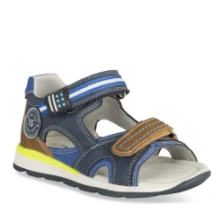 Sandales Sport MARINE Garçon Motif Multicolore Scratch