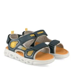 Sandales Sport MARINE Garçon Motif Multicolore Scratch