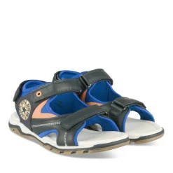 Sandales Sport MARINE Garçon Motif Multicolore Scratch