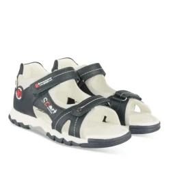Sandales Sport MARINE Garçon Motif Multicolore Scratch