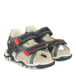 Sandales Sport MARINE Garçon Motif Multicolore Scratch