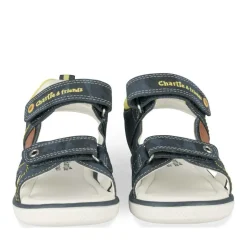 Sandales Sport MARINE Garçon Motif Multicolore Scratch
