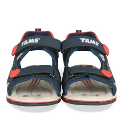 Sandales Sport MARINE Garçon Motif Multicolore Scratch