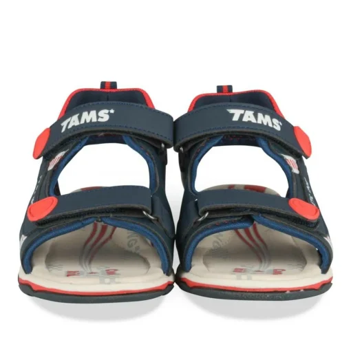Sandales Sport MARINE Garçon Motif Multicolore Scratch