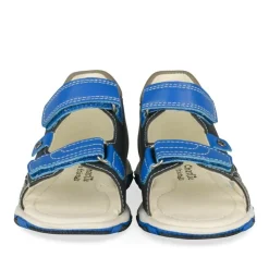 Sandales Sport MARINE Garçon Motif Multicolore Scratch