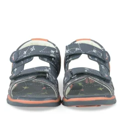 Sandales Sport MARINE Garçon Motif Multicolore Scratch