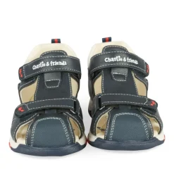 Sandales Sport MARINE Garçon Motif Animal Scratch