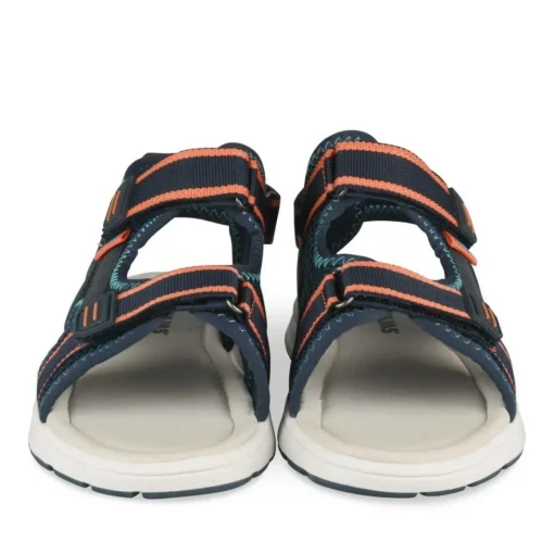 Sandales Sport MARINE Garçon Motif Multicolore Scratch