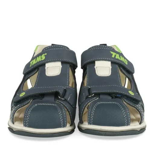 Sandales Sport MARINE Garçon Motif Multicolore Scratch