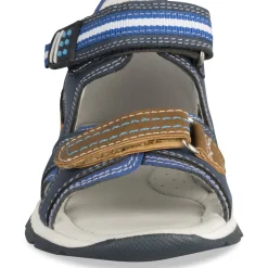 Sandales Sport MARINE Garçon Motif Multicolore Scratch