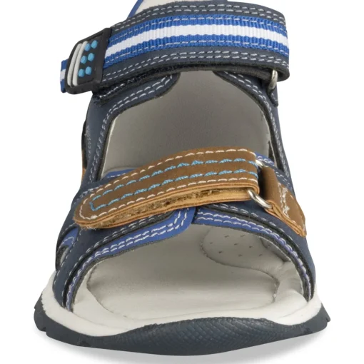 Sandales Sport MARINE Garçon Motif Multicolore Scratch