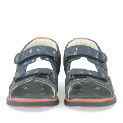 Sandales Sport MARINE Garçon Motif Multicolore Scratch