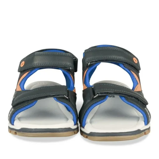 Sandales Sport MARINE Garçon Motif Multicolore Scratch