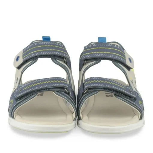 Sandales Sport MARINE Garçon Motif Multicolore Scratch
