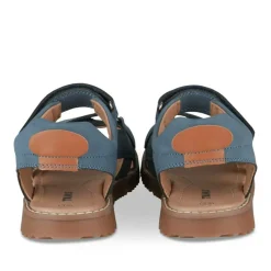 Sandales Sport MARINE Garçon Motif Uni Scratch