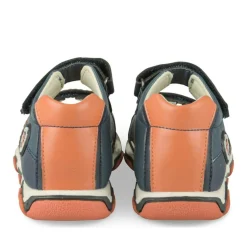 Sandales Sport MARINE Garçon Motif Dinosaure Scratch