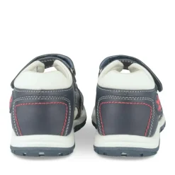 Sandales Sport MARINE Garçon Motif Uni Scratch