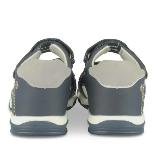 Sandales Sport MARINE Garçon Motif Multicolore Scratch