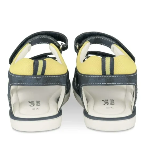 Sandales Sport MARINE Garçon Motif Multicolore Scratch