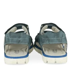 Sandales Sport MARINE Garçon Motif Multicolore Scratch