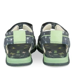 Sandales Sport MARINE Garçon Motif Multicolore Scratch