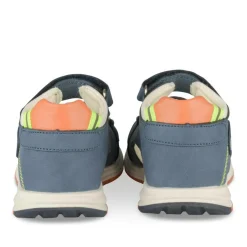 Sandales Sport MARINE Garçon Motif Multicolore Scratch