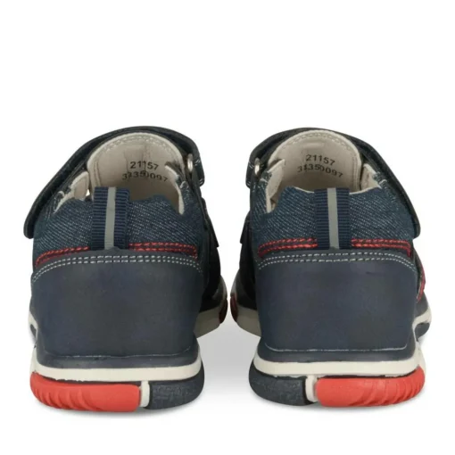 Sandales Sport MARINE Garçon Motif Multicolore Scratch