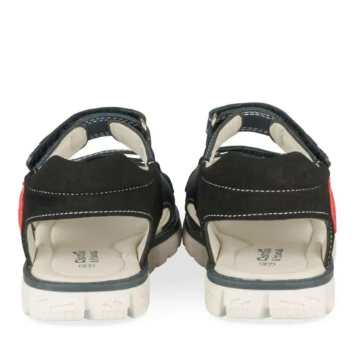 Sandales Sport MARINE Garçon Motif Multicolore Scratch