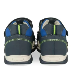 Sandales Sport MARINE Garçon Motif Multicolore Scratch