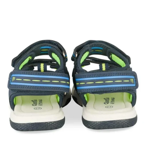 Sandales Sport MARINE Garçon Motif Animal Scratch