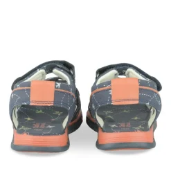 Sandales Sport MARINE Garçon Motif Multicolore Scratch