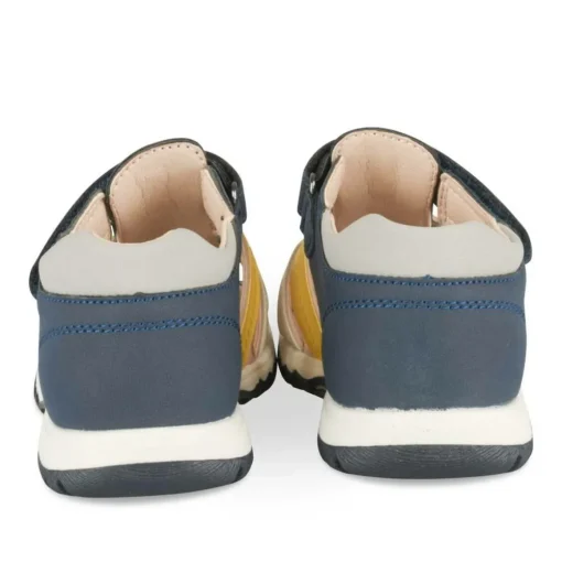 Sandales Sport MARINE Garçon Motif Multicolore Scratch