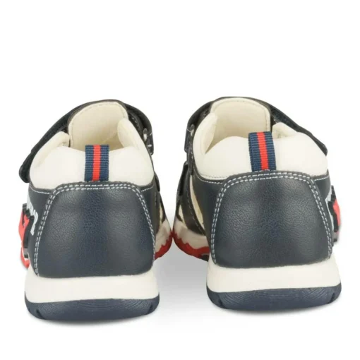 Sandales Sport MARINE Garçon Motif Animal Scratch
