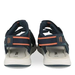 Sandales Sport MARINE Garçon Motif Multicolore Scratch