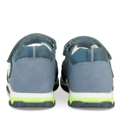 Sandales Sport MARINE Garçon Motif Multicolore Scratch