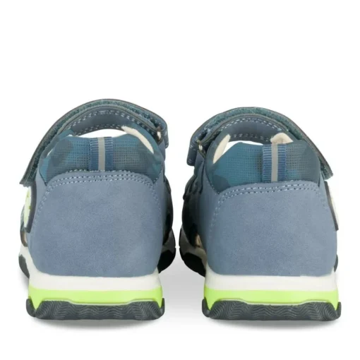 Sandales Sport MARINE Garçon Motif Multicolore Scratch
