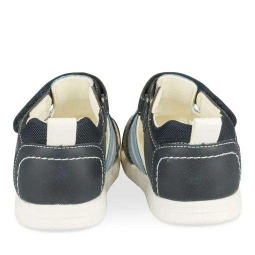Sandales Sport MARINE Garçon Motif Multicolore Scratch