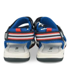 Sandales Sport MARINE Garçon Motif Multicolore Scratch