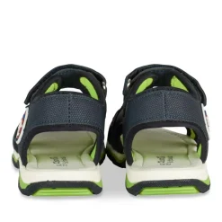 Sandales Sport MARINE Garçon Motif Multicolore Scratch