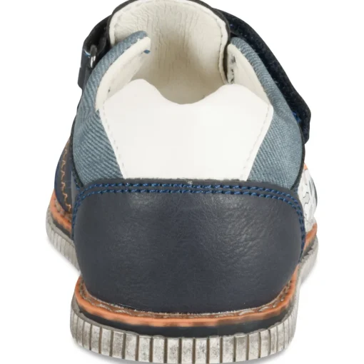 Sandales Sport MARINE Garçon Motif Tropical Scratch