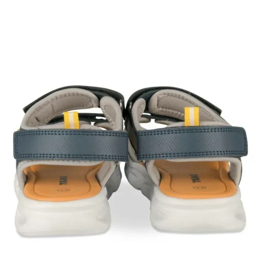 Sandales Sport MARINE Garçon Motif Multicolore Scratch