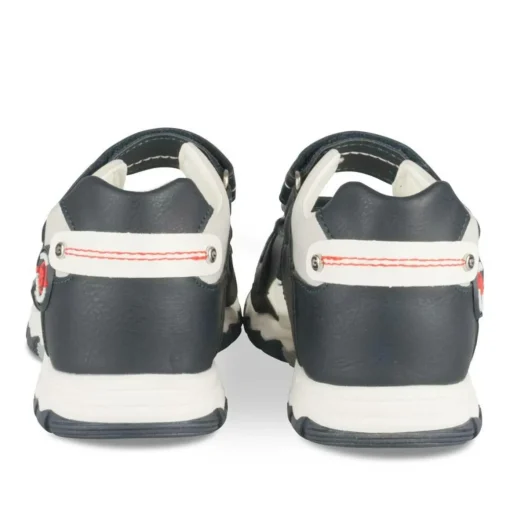 Sandales Sport MARINE Garçon Motif Multicolore Scratch