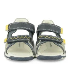 Sandales Sport MARINE Garçon Motif Uni Scratch