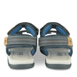 Sandales Sport MARINE Garçon Motif Uni Scratch
